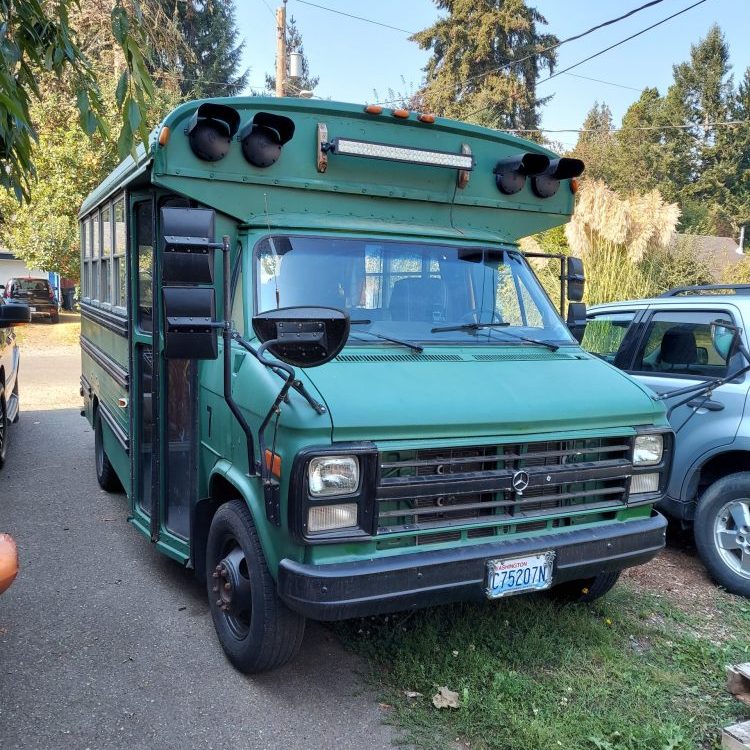 The bus won't hold all of our possessions